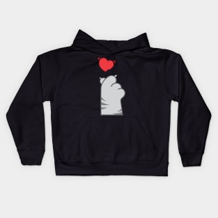 Saranghae Cat Kids Hoodie